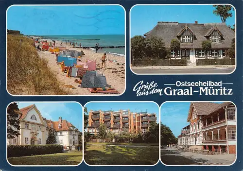 Graal-Müritz Mehrbildkarte gl1991 190.518