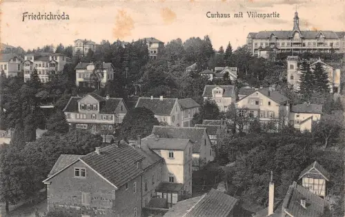 Friedrichroda Curhaus mit Villenpartie gl1907 190.537