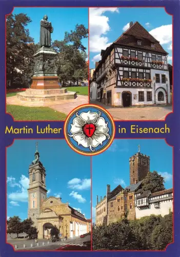 Eisenach Mehrbildkarte ngl 190.545
