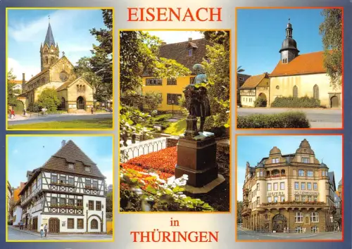 Eisenach Mehrbildkarte ngl 190.546