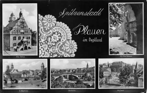 Plauen Mehrbildkarte gl1959 190.568