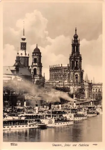Dresden Schloß und Hofkirche ngl 190.573