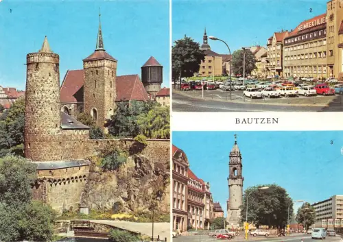 Bautzen Mehrbildkarte gl1985 190.584