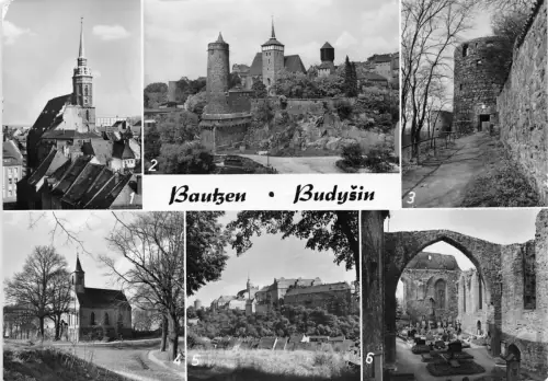 Bautzen Mehrbildkarte gl1986 190.583