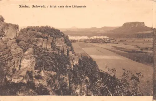 Blick nach dem Lilienstein ngl 190.589