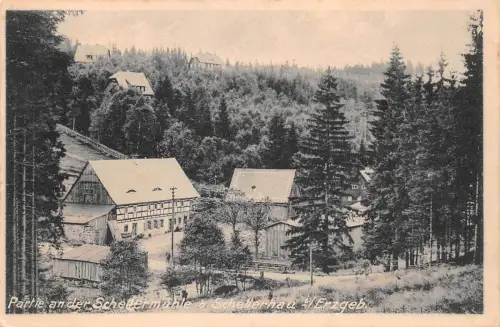 Schellerhau Partie an der Schellermühle ngl 190.576