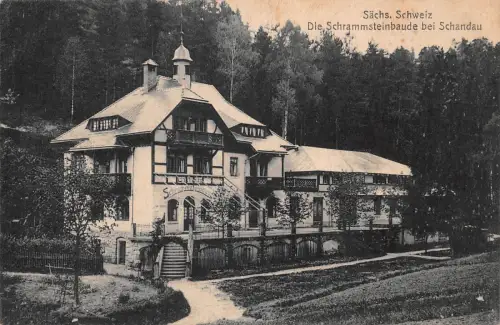 Schandau Die Schrammsteinbaude ngl 190.601
