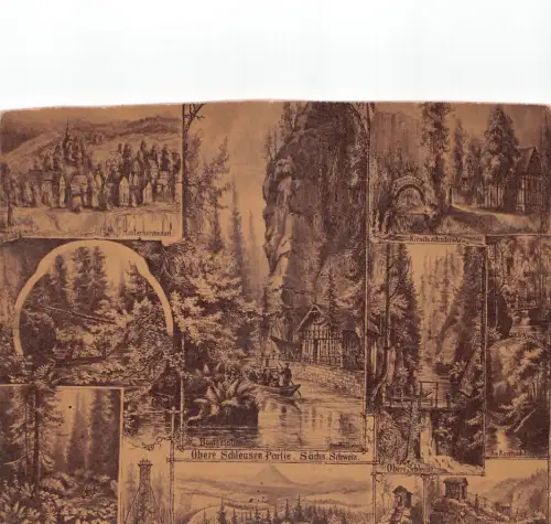 Hinterhermsdorf Mehrbild Keine AK! ngl 190.647