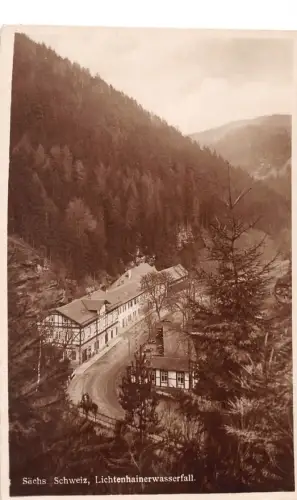 Sächs. Schweiz Lichtenhainer Wasserfall ngl 190.642