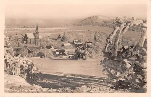 Altenberg (Erzg.) Panorama im Winter gl1942 190.668
