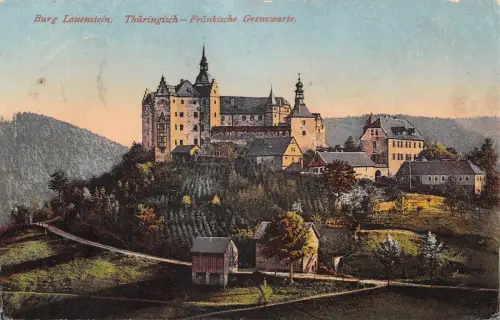 Burg Lauenstein fränk.thür.Grenzwarte gl1926 190.709