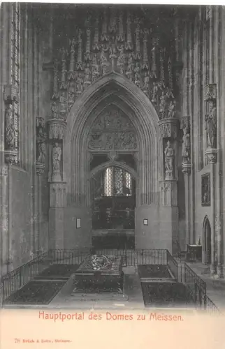 Meissen a. Elbe Dom Hauptportal ngl 190.727