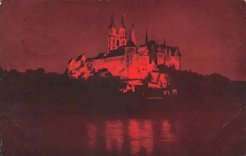 Meissen a. Elbe Burgbeleuchtung gl1928 190.754
