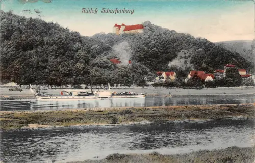 Meissen a. Elbe Schloß Scharfenberg gl1911 190.736