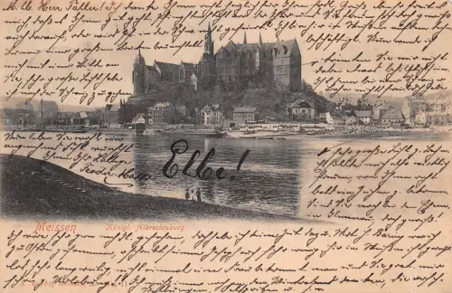 Meissen a. Elbe Königl. Albrechtsburg gl1904 190.771