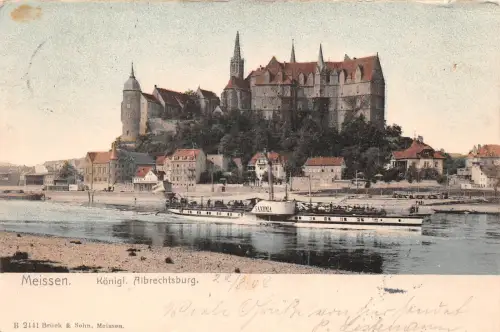 Meissen a. Elbe Königl. Albrechtsburg gl1904 190.769
