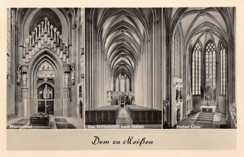 Meissen a. Elbe Dom Innenansichten ngl 190.781