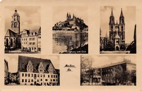 Meissen a. Elbe Mehrbildkarte ngl 190.782