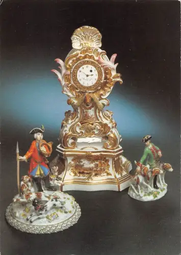 Meissen a. Elbe Porzellanmuseum Stutzuhr gl1989 190.806