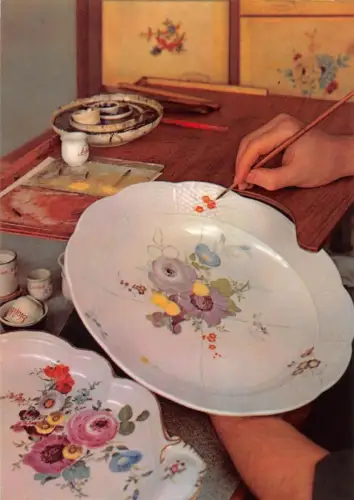 Meissen a. Elbe Schauhalle Aufglasmalerei ngl 190.813