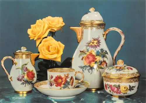 Meissen a. Elbe Schauhalle Mokkaservice ngl 190.815