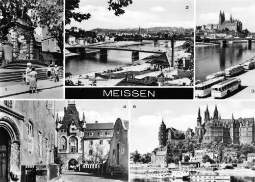 Meissen a. Elbe Mehrbildkarte gl1974 190.822