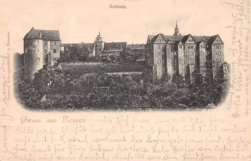 Nossen in Sachsen Schloss gl 190.834