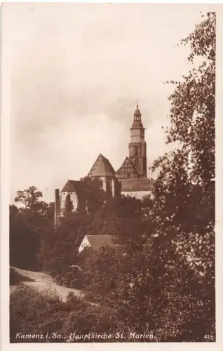Kamenz i.Sa. Hauptkirche St. Marien gl1929 190.844