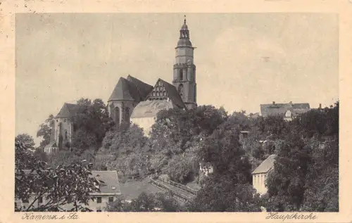 Kamenz i.Sa. Hauptkirche St. Marien gl1930 190.847