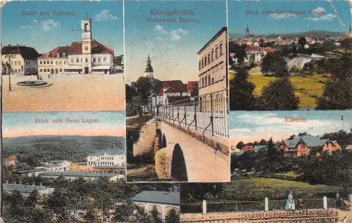 Königsbrück /Sa. Mehrbildkarte feldpgl1916 190.867