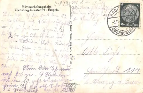 Gleesberg-Neustädtel Müttererholungsheim gl 190.861