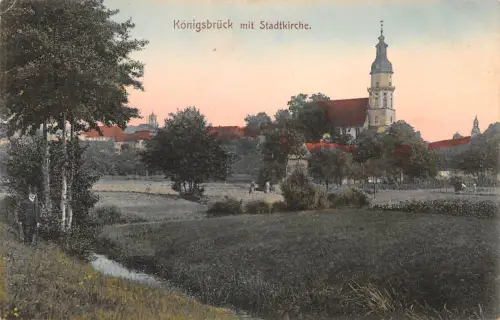 Königsbrück /Sa. Stadtkirche gl1909 190.868