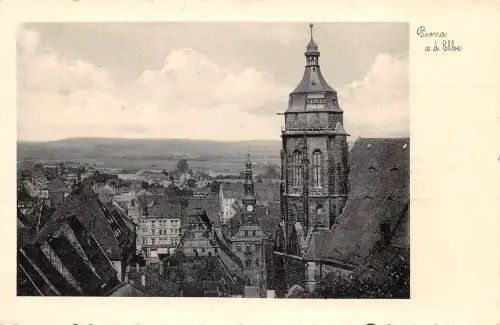 Pirna (Elbe) Panorama gl1939 190.886