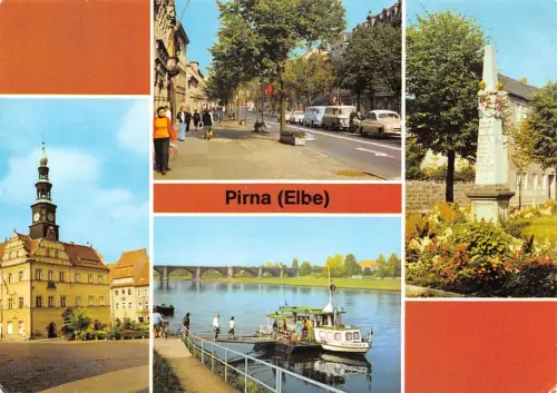 Pirna (Elbe) Mehrbildkarte ngl 190.881