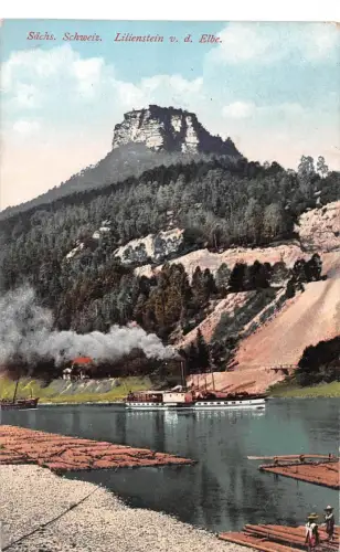 Lilienstein Sächs. Schweiz gl1918 190.960