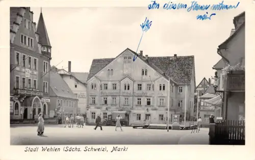 Wehlen Sächs.Schweiz Markt gl 191.017