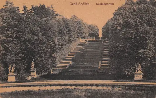 Groß-Sedlitz Schloßgarten gl1924 191.044
