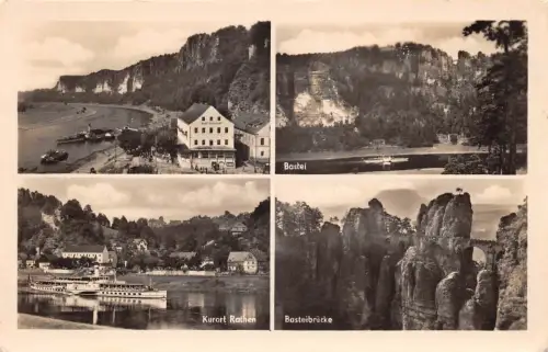 Rathen (Sächsische Schweiz) Mehrbildkarte ngl 191.090