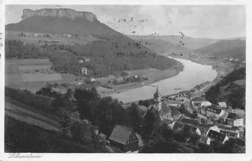 Lilienstein Sächs. Schweiz gl1940 191.086