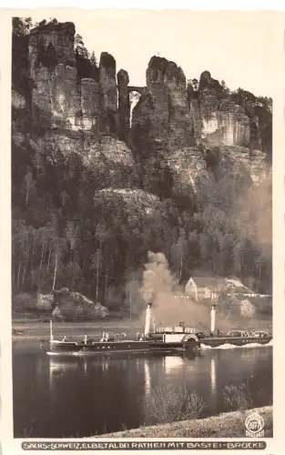 Rathen (Sächsische Schweiz) mit Bastei ngl 191.087