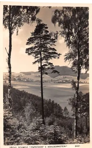 Papstdorf vom Kohlbornstein gl1933 191.108