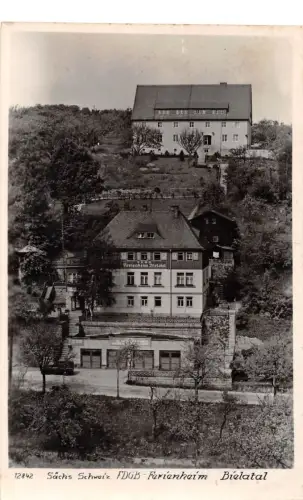 Bielatal Sächs.Schweiz FDGB-Erholungsheim gl1957 191.131
