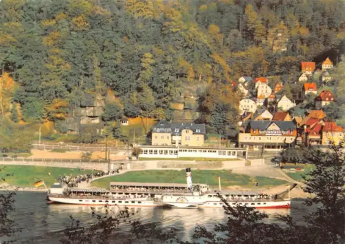 Schmilka Panorama mit Schiff ngl 191.143