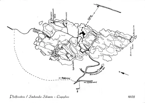 Pfaffenstein Lageplan ngl 191.150