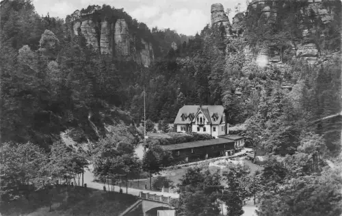Waltersdorfer Mühle mit Talwächter gl1925 191.123