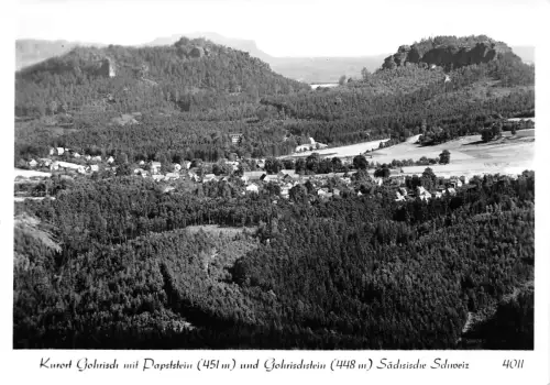 Gohrisch mit Papststein u. Gohrischstein ngl 191.164