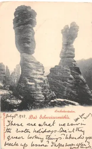 Bad Schweizermühle Herkulessäulen gl1903 191.171