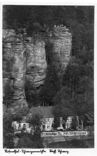Rosenthal-Schweizermühle Fremdenhof Felsenkeller gl1939 191.167