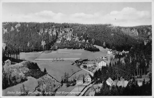 Ottomühle-Bielatal mit Glasergrundweg ngl 191.173