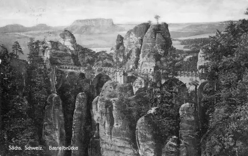 Sächs. Schweiz Basteibrücke gl 191.188